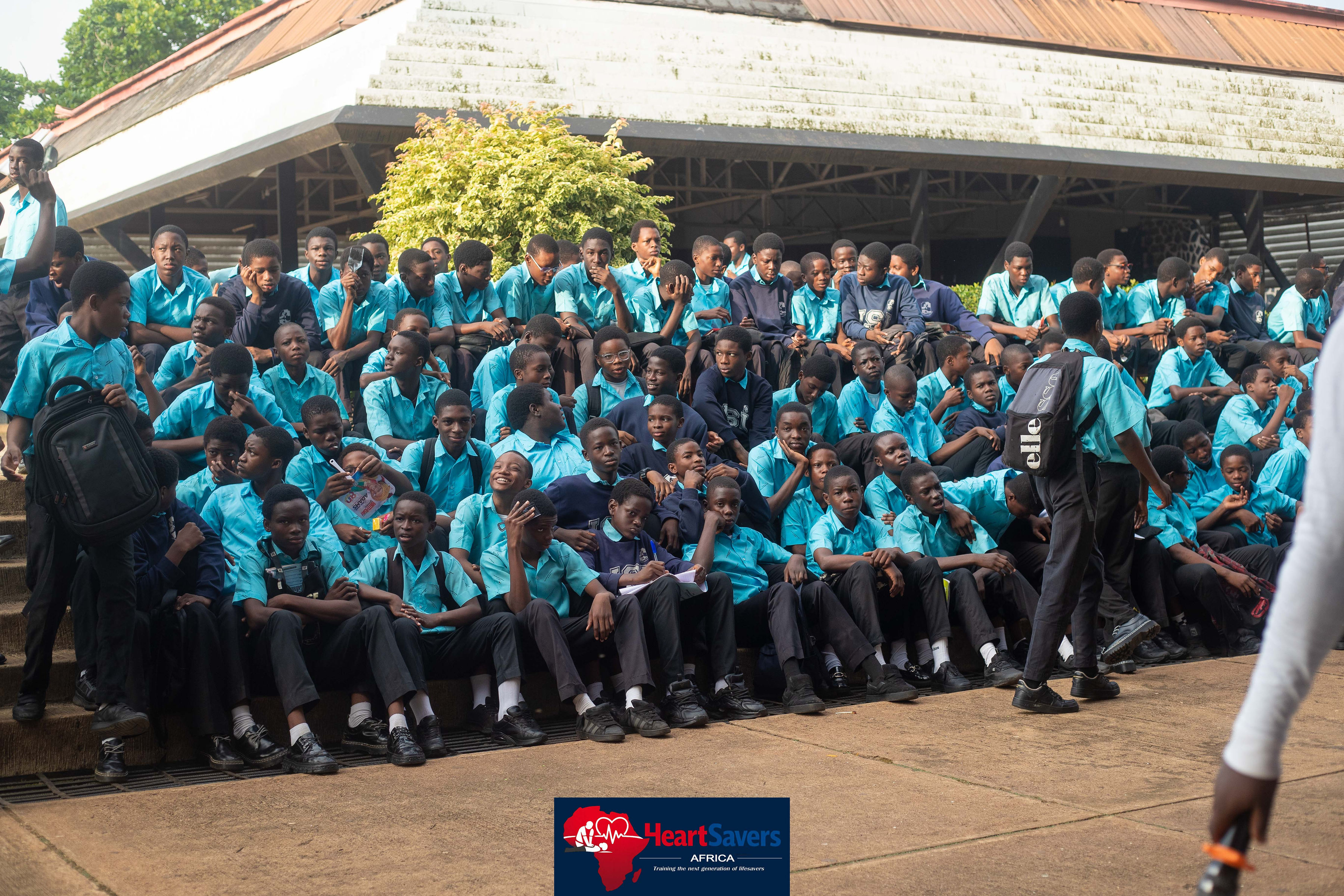 HeartSavers Africa CPR training outreach